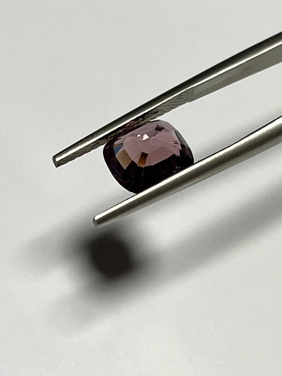 Natural EYE CLEAN Spinel Orange-Pink-Brown color 2.97 CT Burma