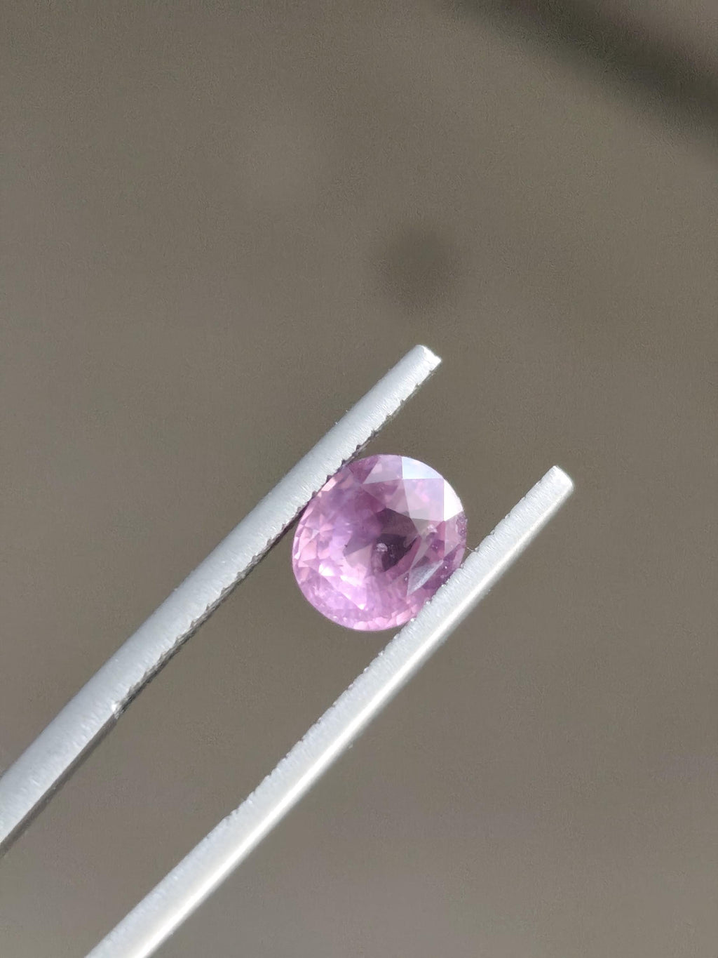 1.57 Ct Natural Unheated Padparadscha Certified Pinkish Orange Oval Sapphire | Sri Lanka Ceylon