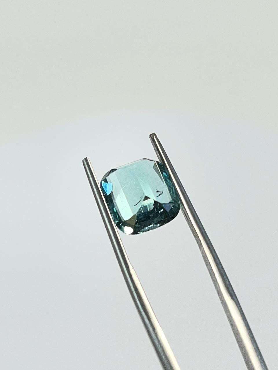 Natural Tourmaline SEAFOAM Blue 5.39 CT