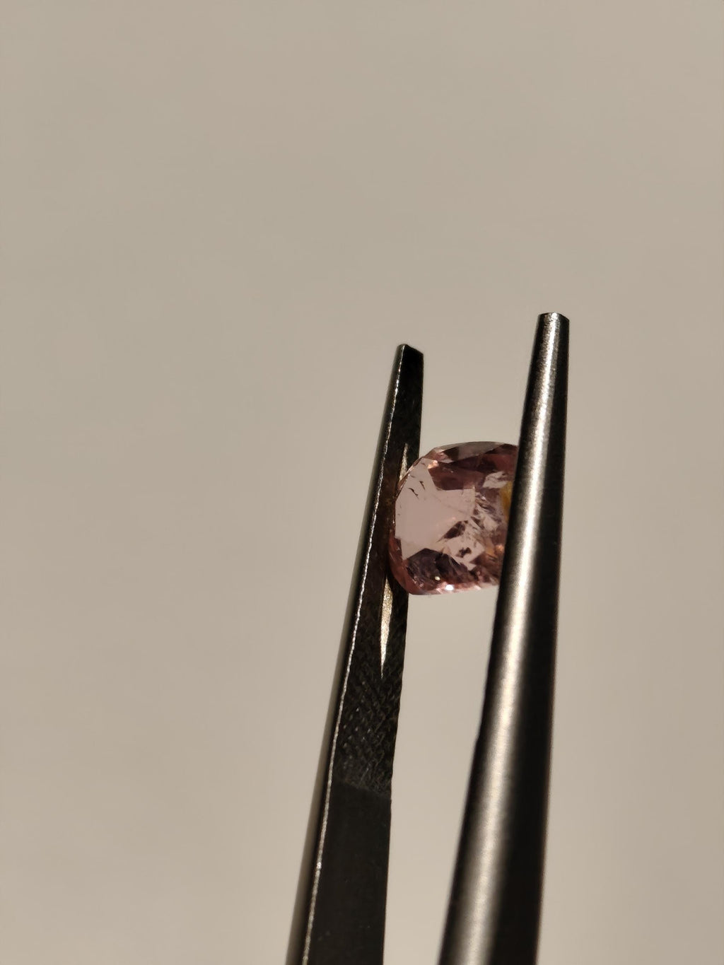 Natural 1.45 Ct Light Pink Tourmaline  Cushion Cut  Afghan Blush Gemstone Loose Stone