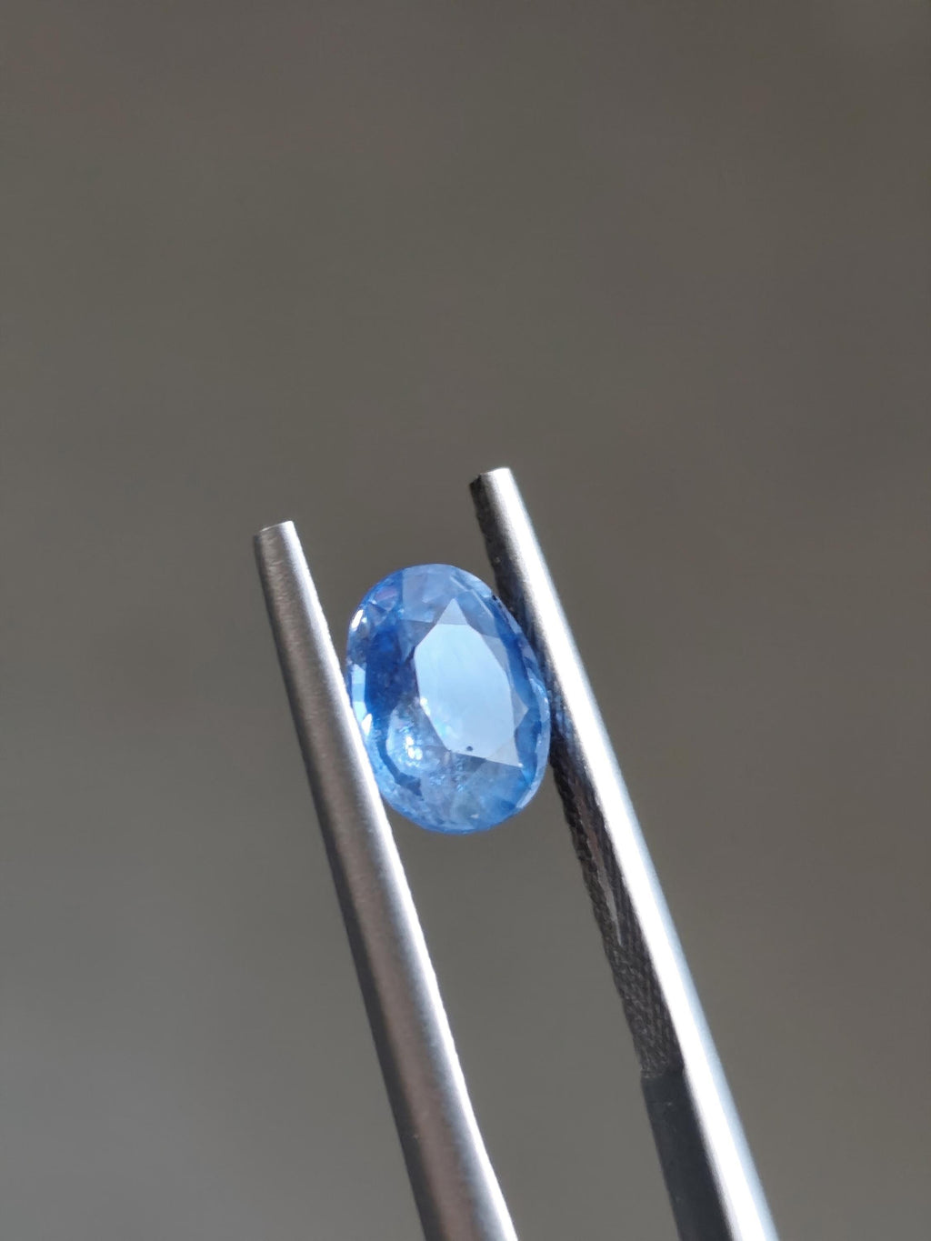 1.56 Ct Natural Cornflower Sky Blue Sapphire Oval Cut Loose Gemstone For Ring Jewelry