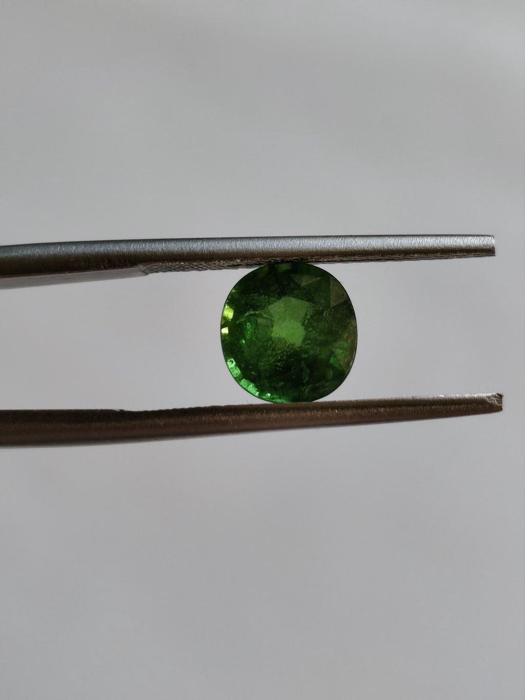 Natural Tsavorite Garnet 1.76 Ct Oval Loose Gemstone, Fine Green Garnet for Ring Jewelry