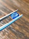 Vivid Electric Blue Sapphire 1.57 Ct Cushion Cut Natural Certified Sapphire Loose Gemstone