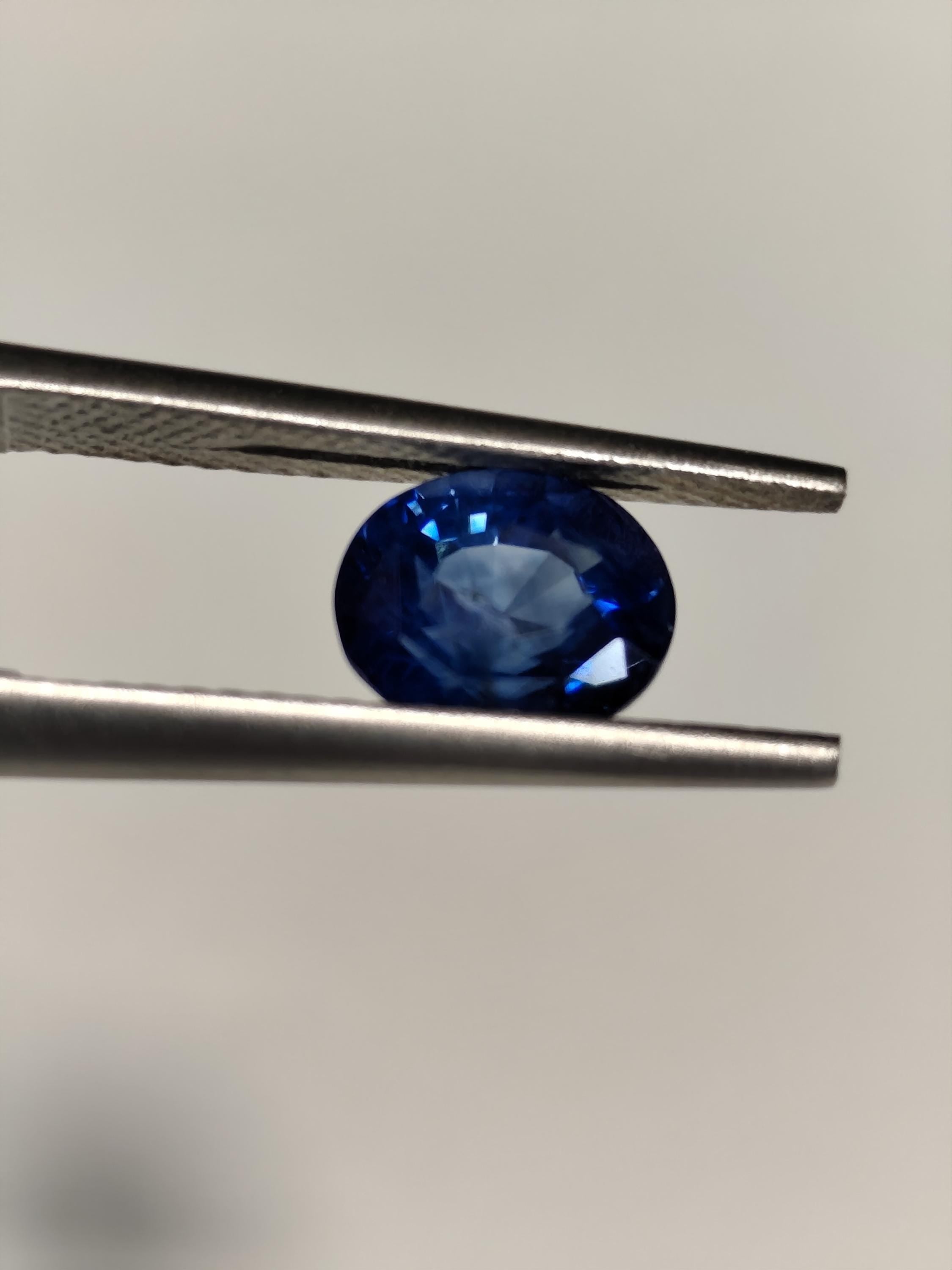 Natural 2.02 CT Royal Blue Sapphire | Sri Lanka | Certified Loose Gemstone | Engagement Ring Stone
