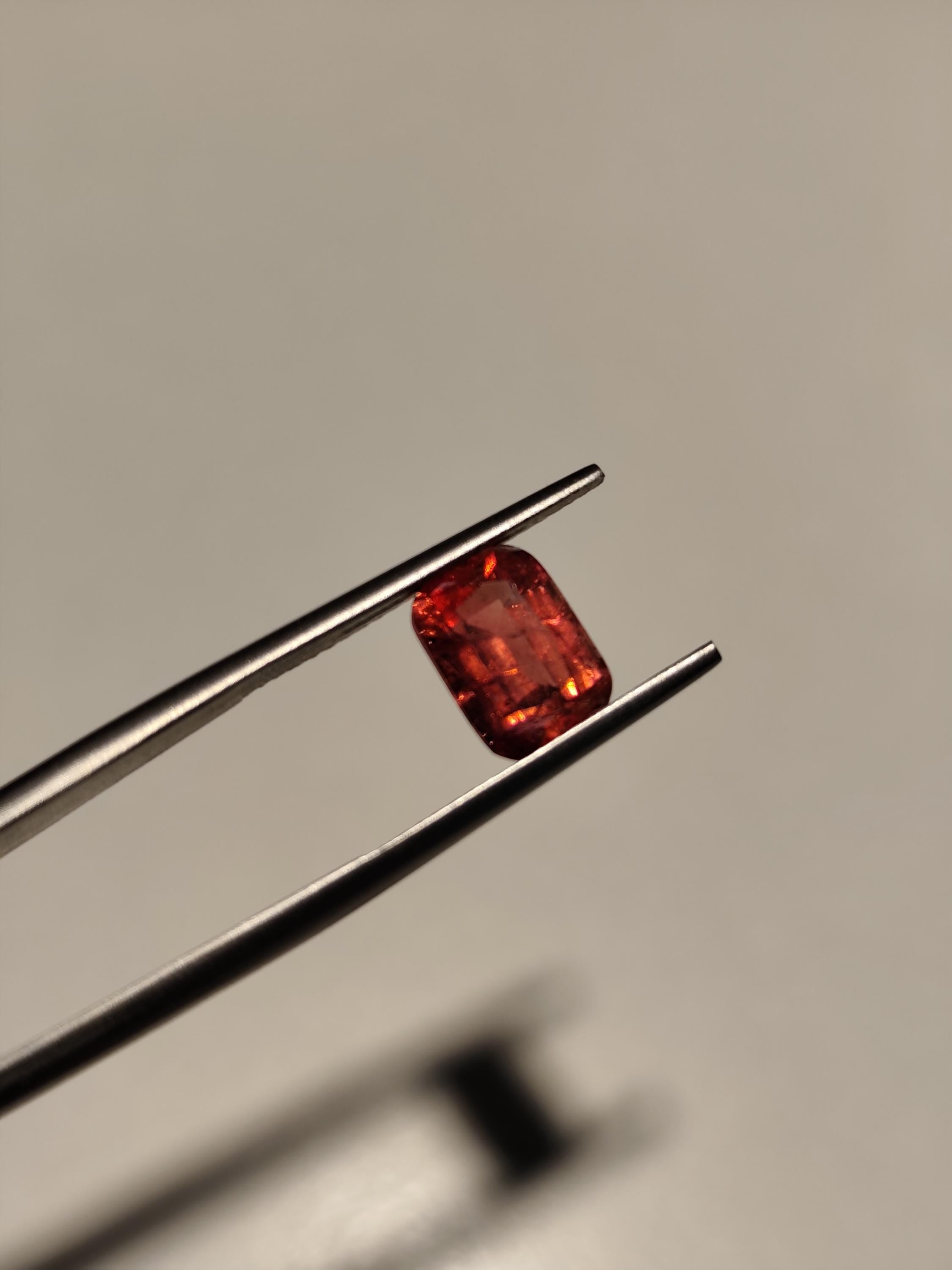 2.14 Ct Natural Rubellite Tourmaline Cushion Cut / Raspberry Red / Afghan / Loose Gemstone for Ring
