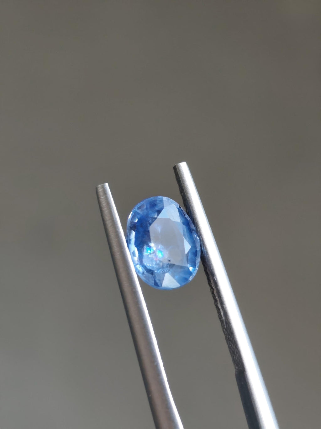 1.56 Ct Natural Cornflower Sky Blue Sapphire Oval Cut Loose Gemstone For Ring Jewelry