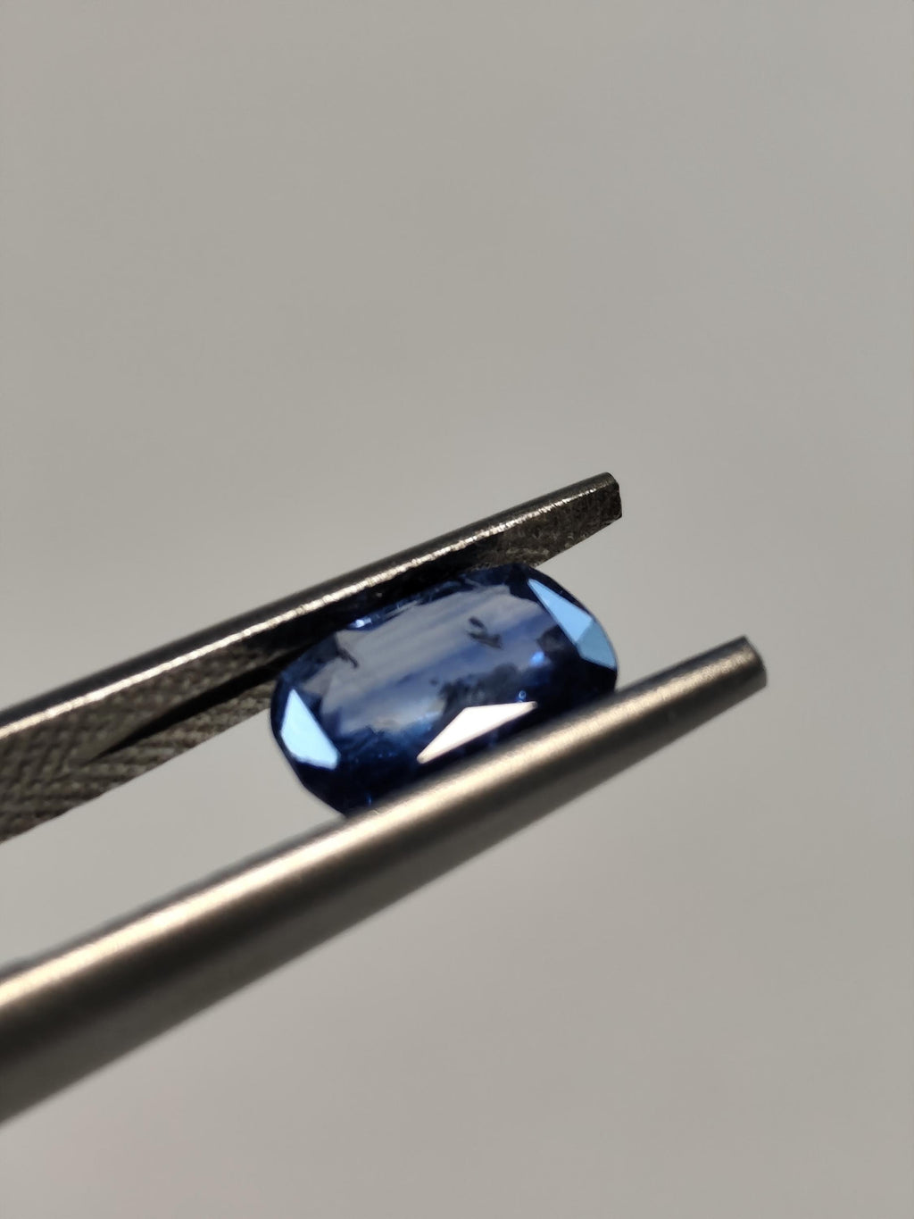 Vivid Electric Blue Sapphire 1.57 Ct Cushion Cut Natural Certified Sapphire Loose Gemstone