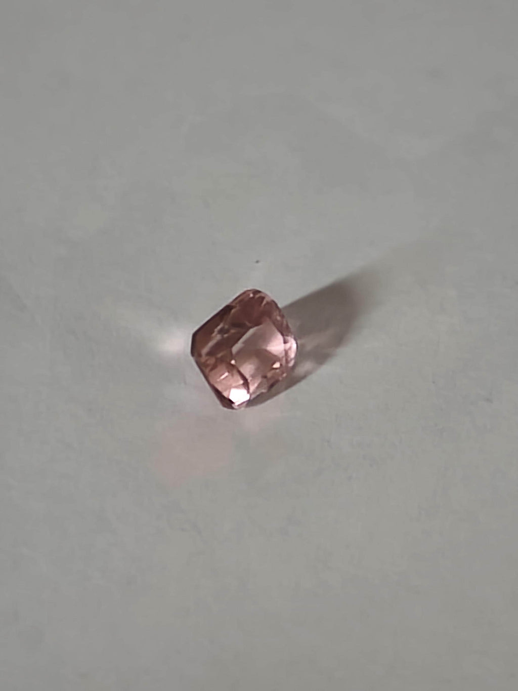 2.39 Ct Light Pink Tourmaline Cushion Cut | Bubblegum Pastel | Natural Afghanistan Tourmaline
