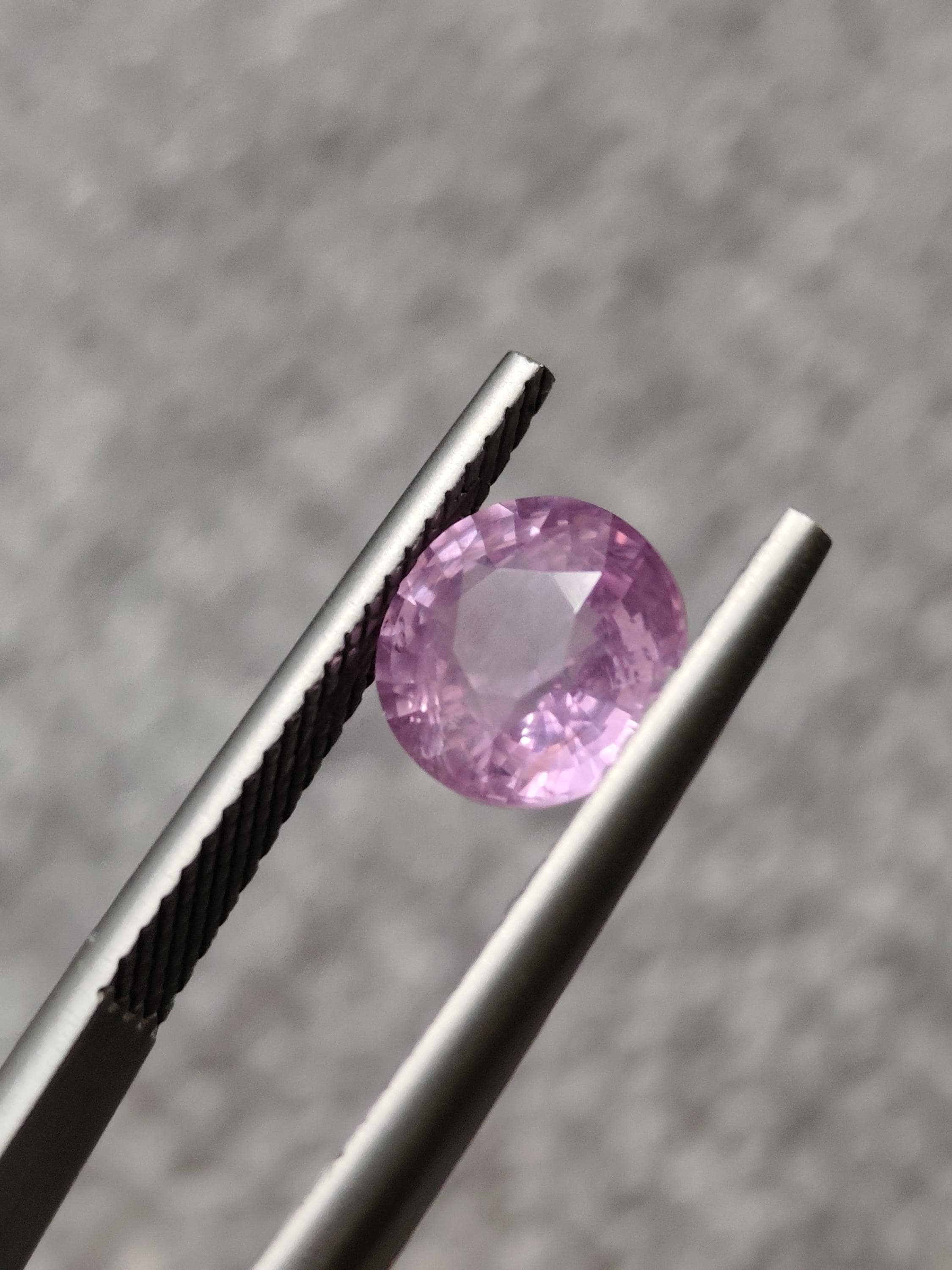 2.00 Ct Unheated Pastel Pink Sapphire | Sri Lanka | Certified Natural Corundum