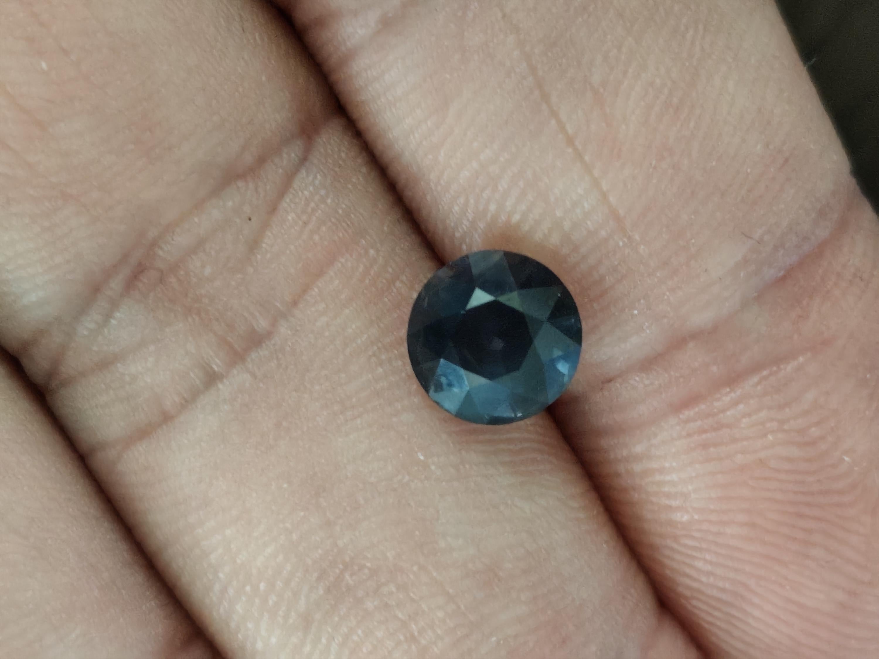 2.76 Ct Natural Color Change Sapphire | Teal To Reddish Purple | Certified Sapphire Sri Lanka