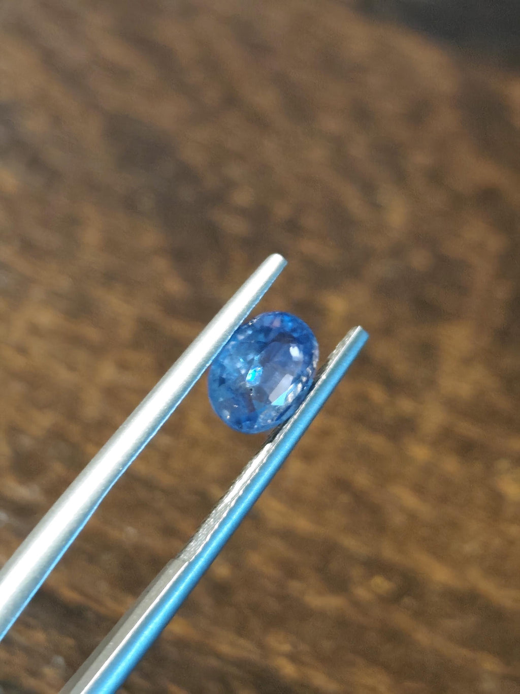 1.56 Ct Natural Cornflower Sky Blue Sapphire Oval Cut Loose Gemstone For Ring Jewelry
