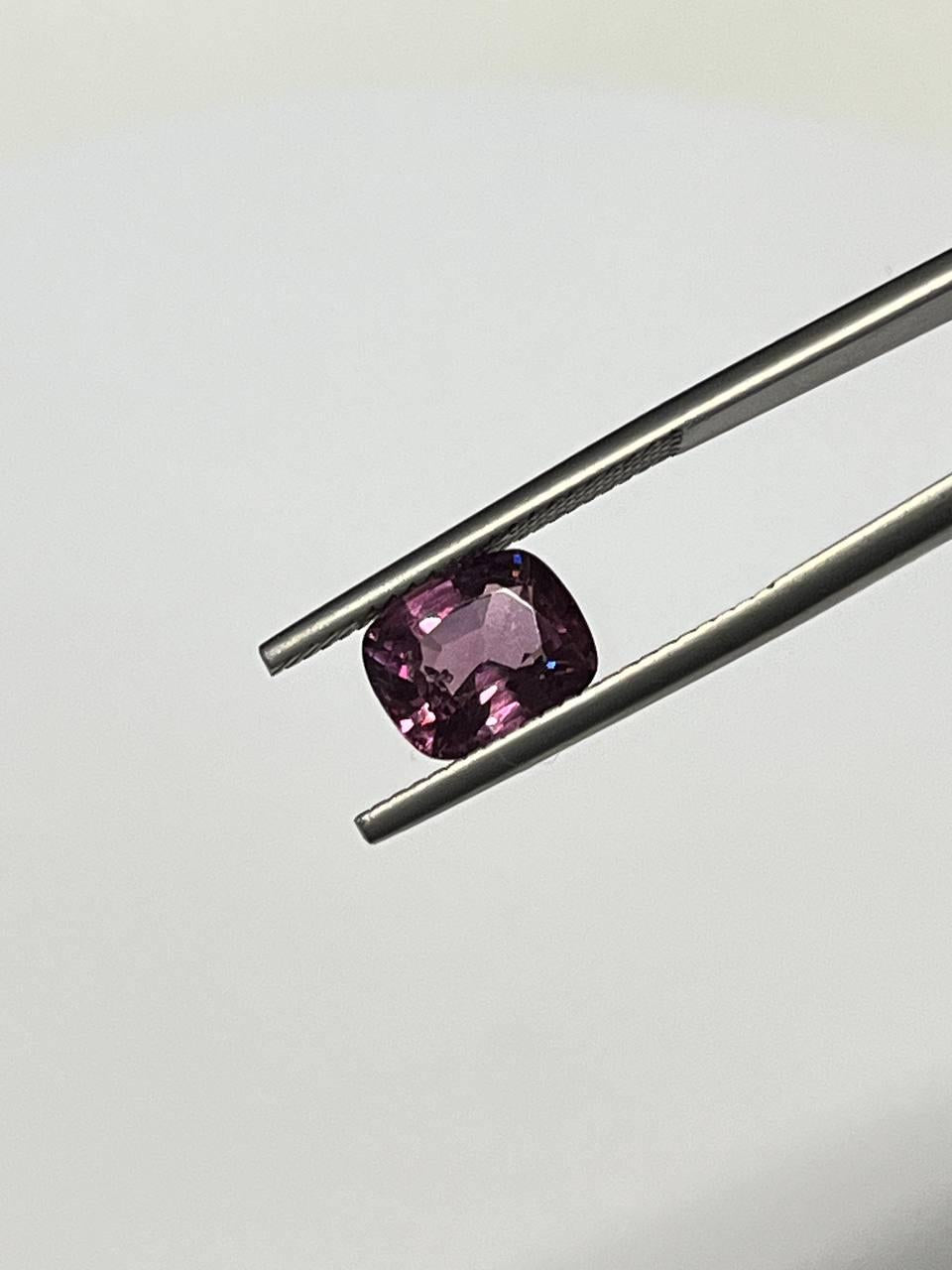 Natural Pink Spinel 2.39 CT Burma | Cushion | Unheated Spinel | Collector Gem | Fine Jewelry Stone