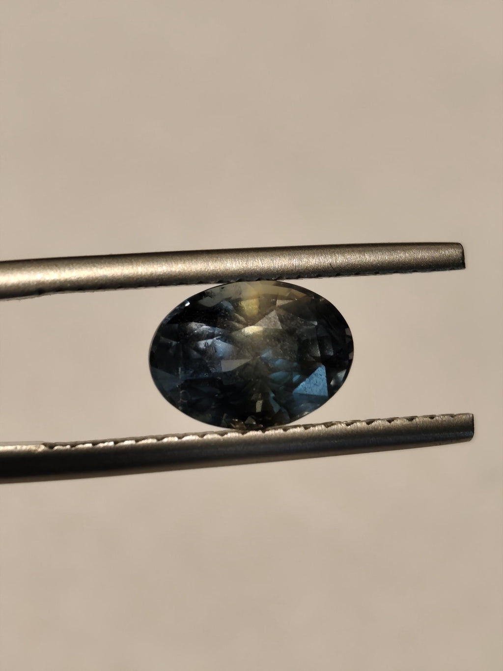 2.17 Ct Unheated Peacock Teal Sapphire Natural Ceylon Blue Green Sapphire Oval Loose Gemstone