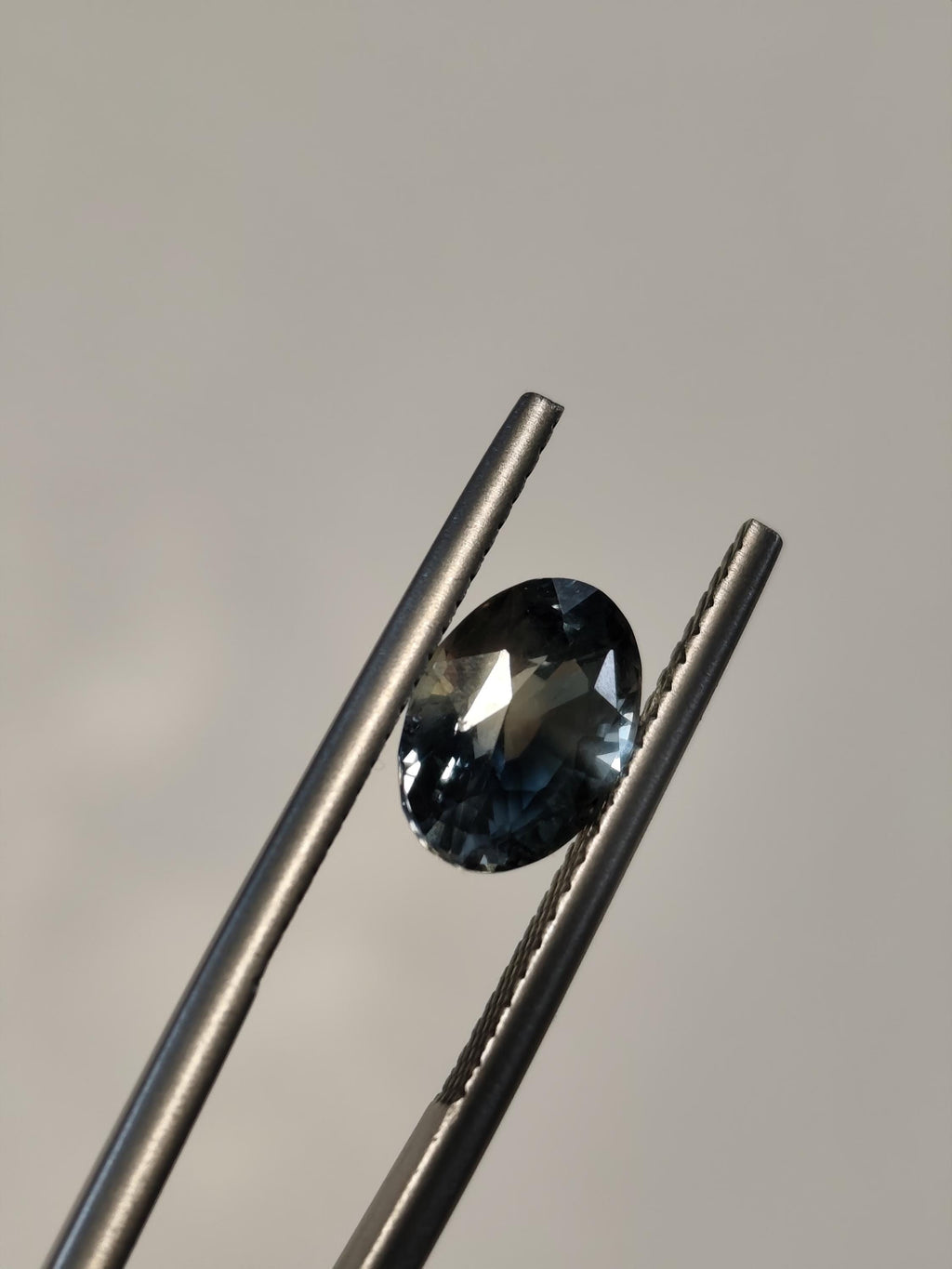 2.17 Ct Unheated Peacock Teal Sapphire Natural Ceylon Blue Green Sapphire Oval Loose Gemstone