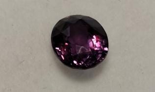 Natural Sapphire violet-purple bi-color Sri-Lanka heated