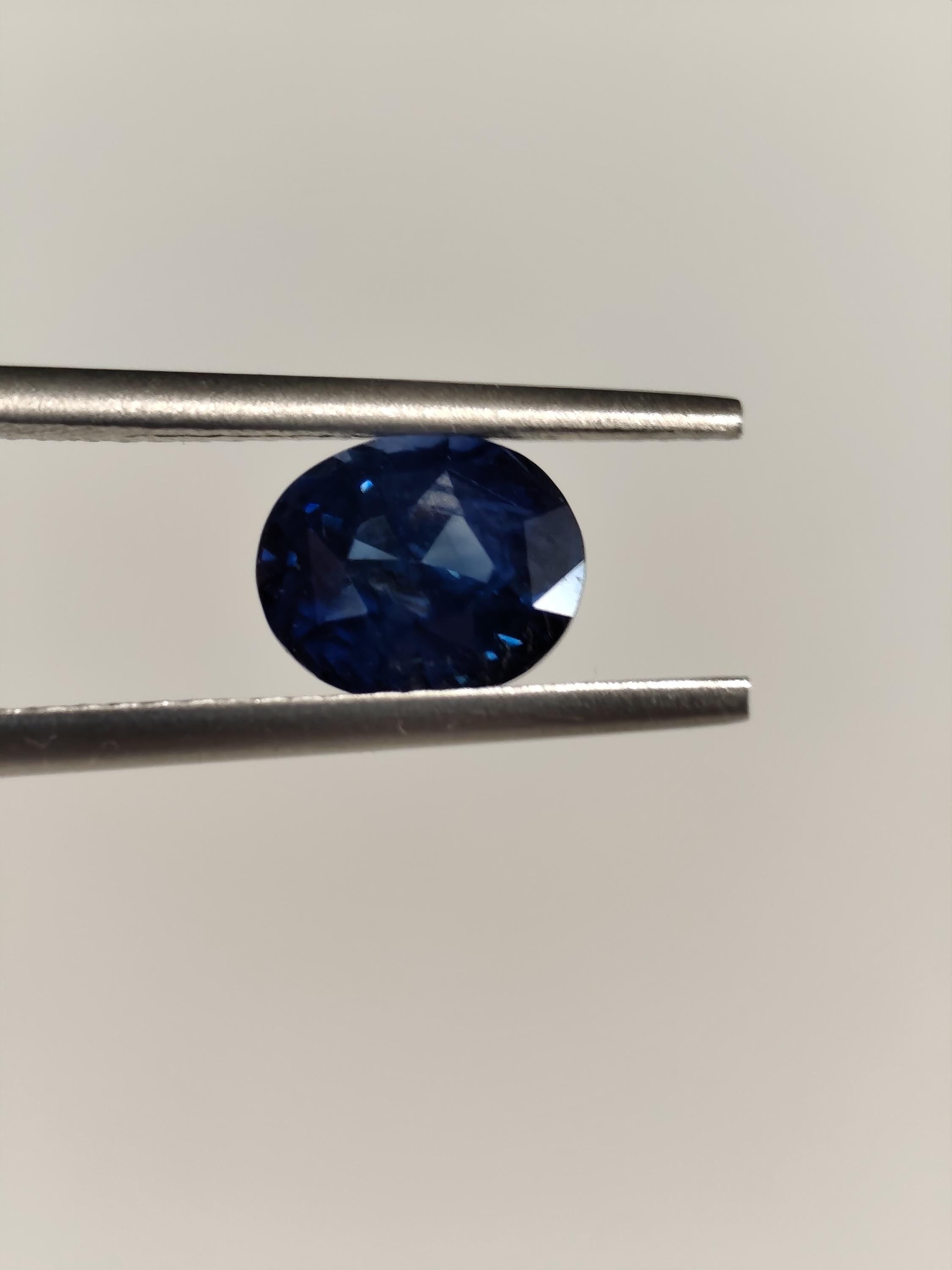 Natural 2.02 CT Royal Blue Sapphire | Sri Lanka | Certified Loose Gemstone | Engagement Ring Stone