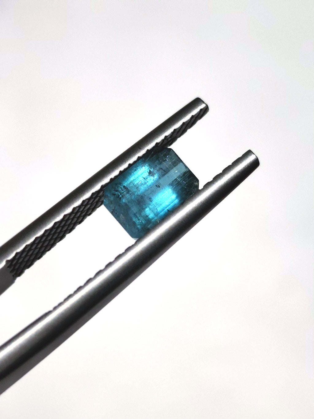 0.92 Ct Natural Afghan Blue-Green Tourmaline – Lagoon Teal Emerald Cut Loose Gemstone
