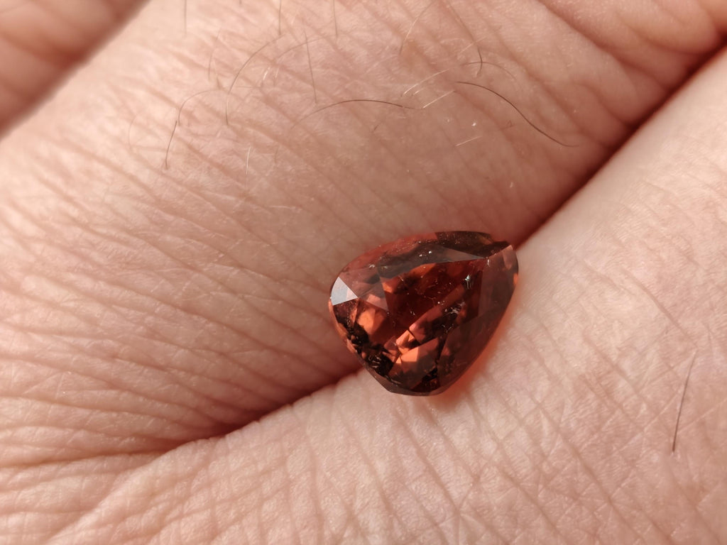 Natural 1.75 Ct Rubellite Tourmaline Vivid Raspberry Red Loose Gemstone Afghanistan Sparkling Custom Jewelry