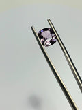 Natural 2.62 CT Cushion Burmese Spinel | Unheated Pink Mauve Loose Gemstone for Ring