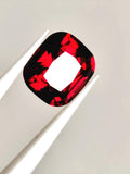 Natural Red Garnet Gemstone (10.92 CT, 13.29x11.86x8.11 mm)