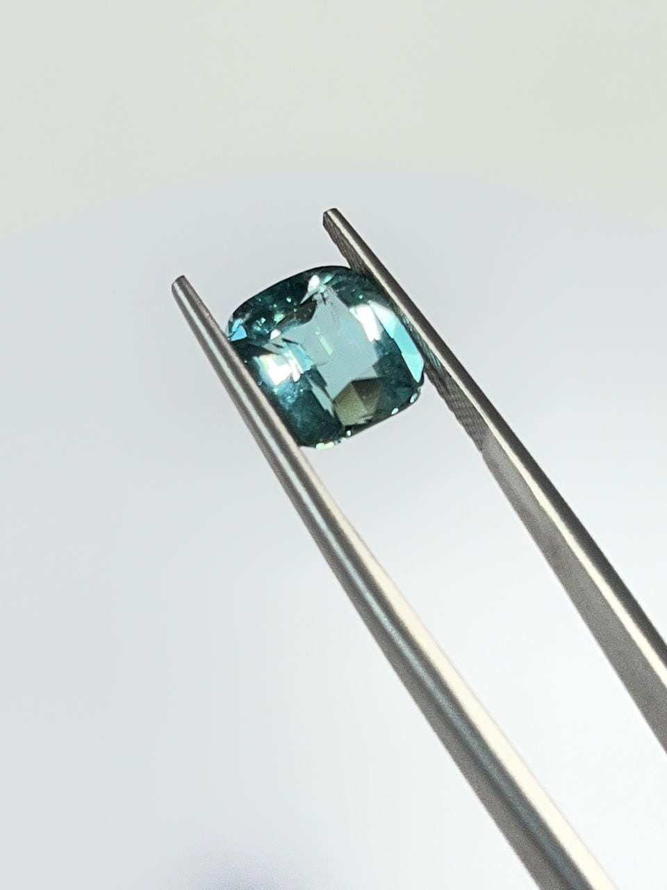 Natural Tourmaline SEAFOAM Blue 5.39 CT