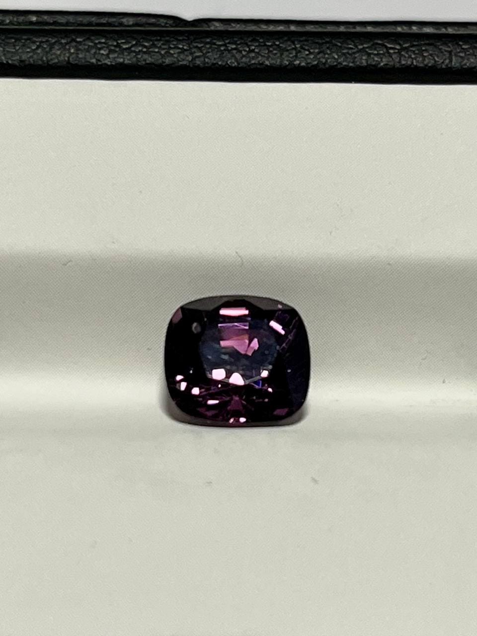 3.20 Ct Natural Purple Lavender Spinel Burmese  Cushion Cut Loose No Heat Collector Gem