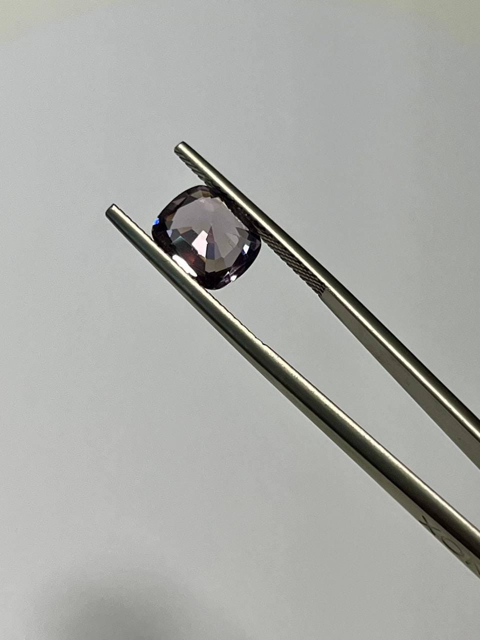 Natural 2.62 CT Cushion Burmese Spinel | Unheated Pink Mauve Loose Gemstone for Ring