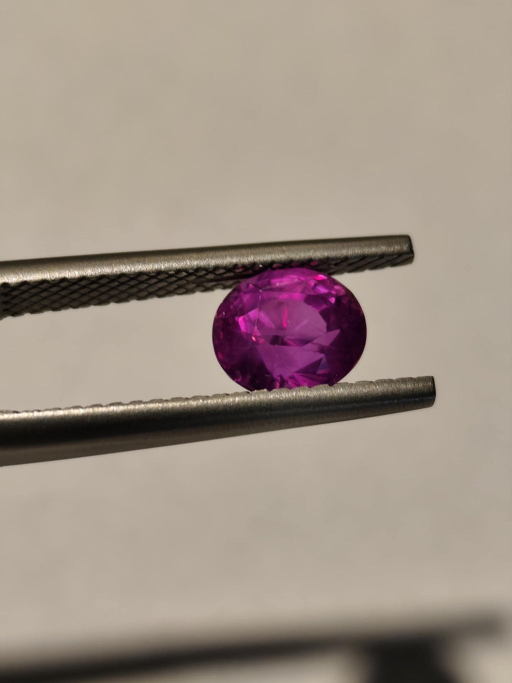 Vivid Hot Pink Sapphire 1.61ct Natural Ceylon Oval Cut Loose Gemstone