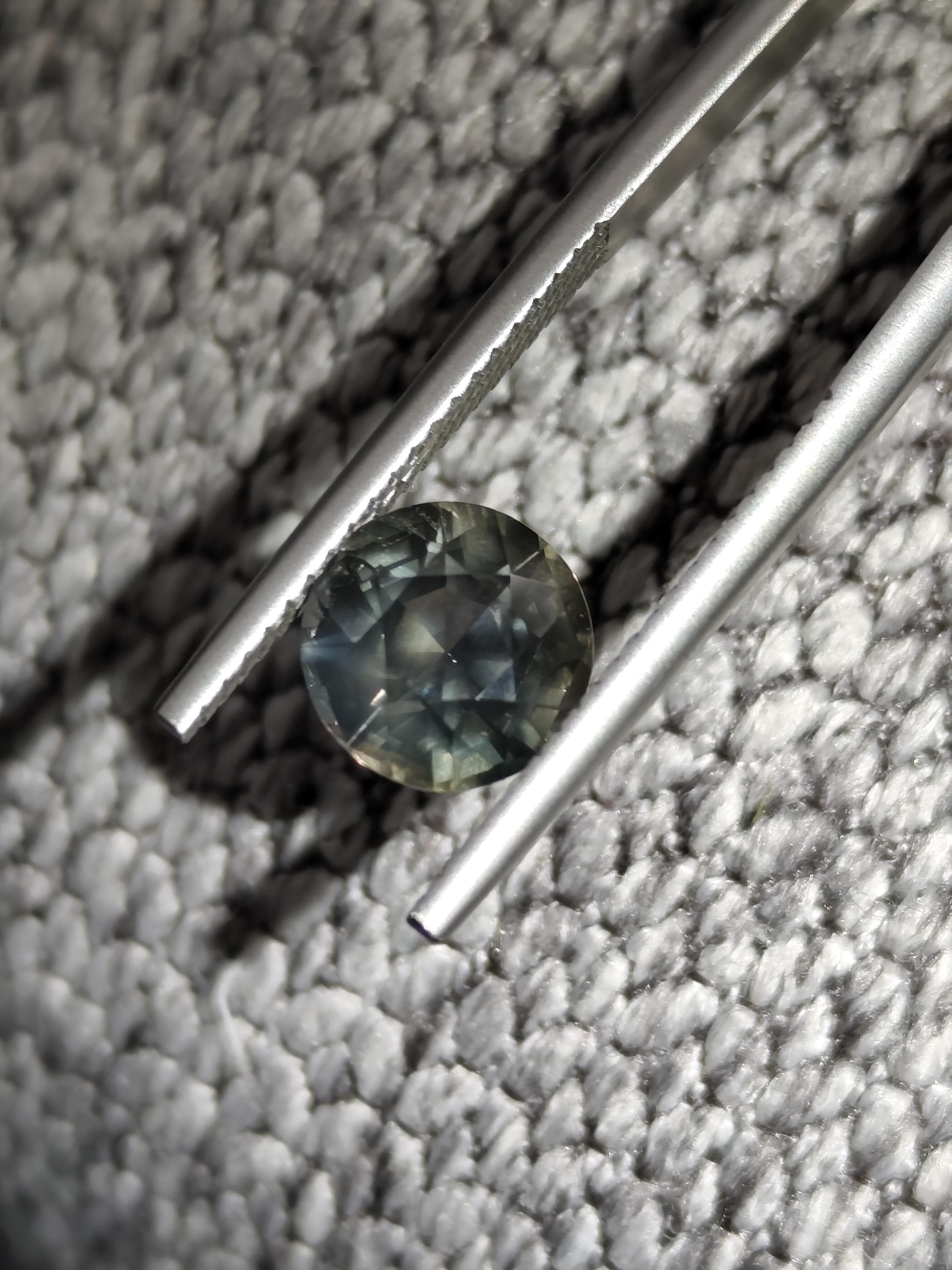 2.76 Ct Natural Color Change Sapphire | Teal To Reddish Purple | Certified Sapphire Sri Lanka