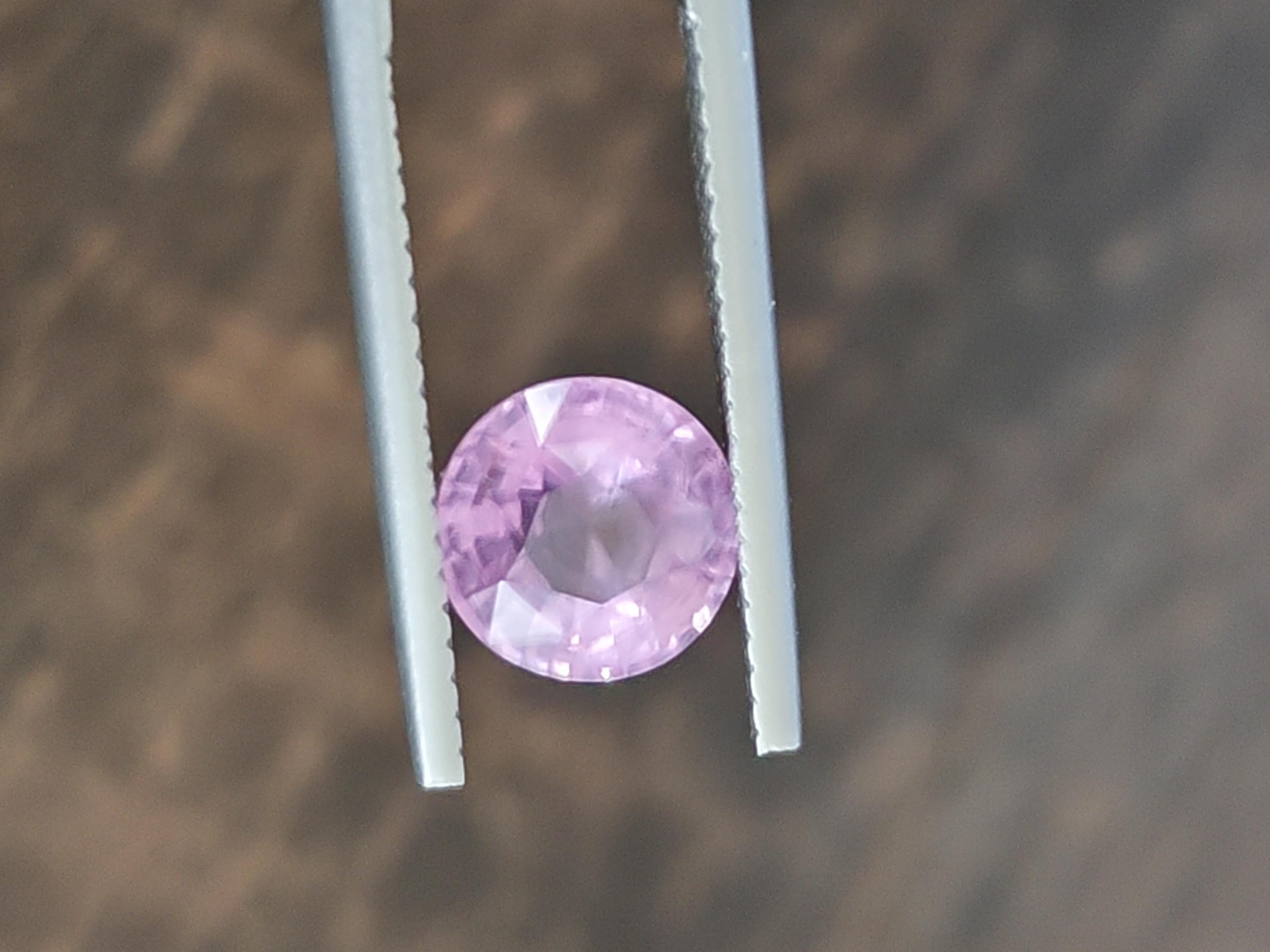 2.00 Ct Unheated Pastel Pink Sapphire | Sri Lanka | Certified Natural Corundum