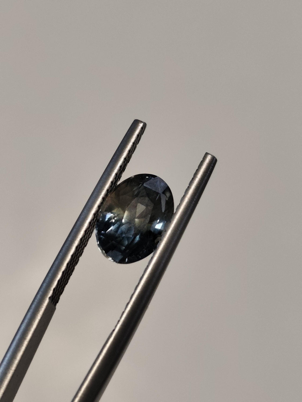 2.17 Ct Unheated Peacock Teal Sapphire Natural Ceylon Blue Green Sapphire Oval Loose Gemstone
