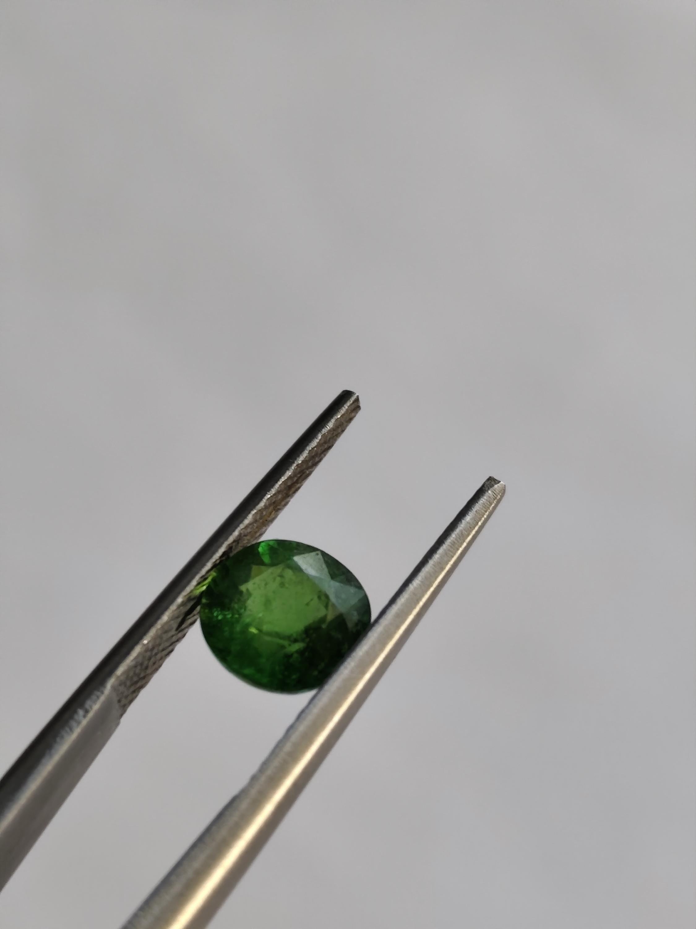 Natural Tsavorite Garnet 1.76 Ct Oval Loose Gemstone, Fine Green Garnet for Ring Jewelry