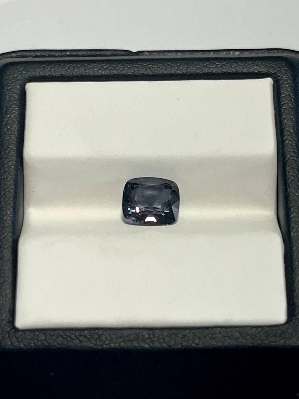 Natural Grey Spinel 2.11 Ct Cushion Gemstone | Burma Origin, No Heat Treatment