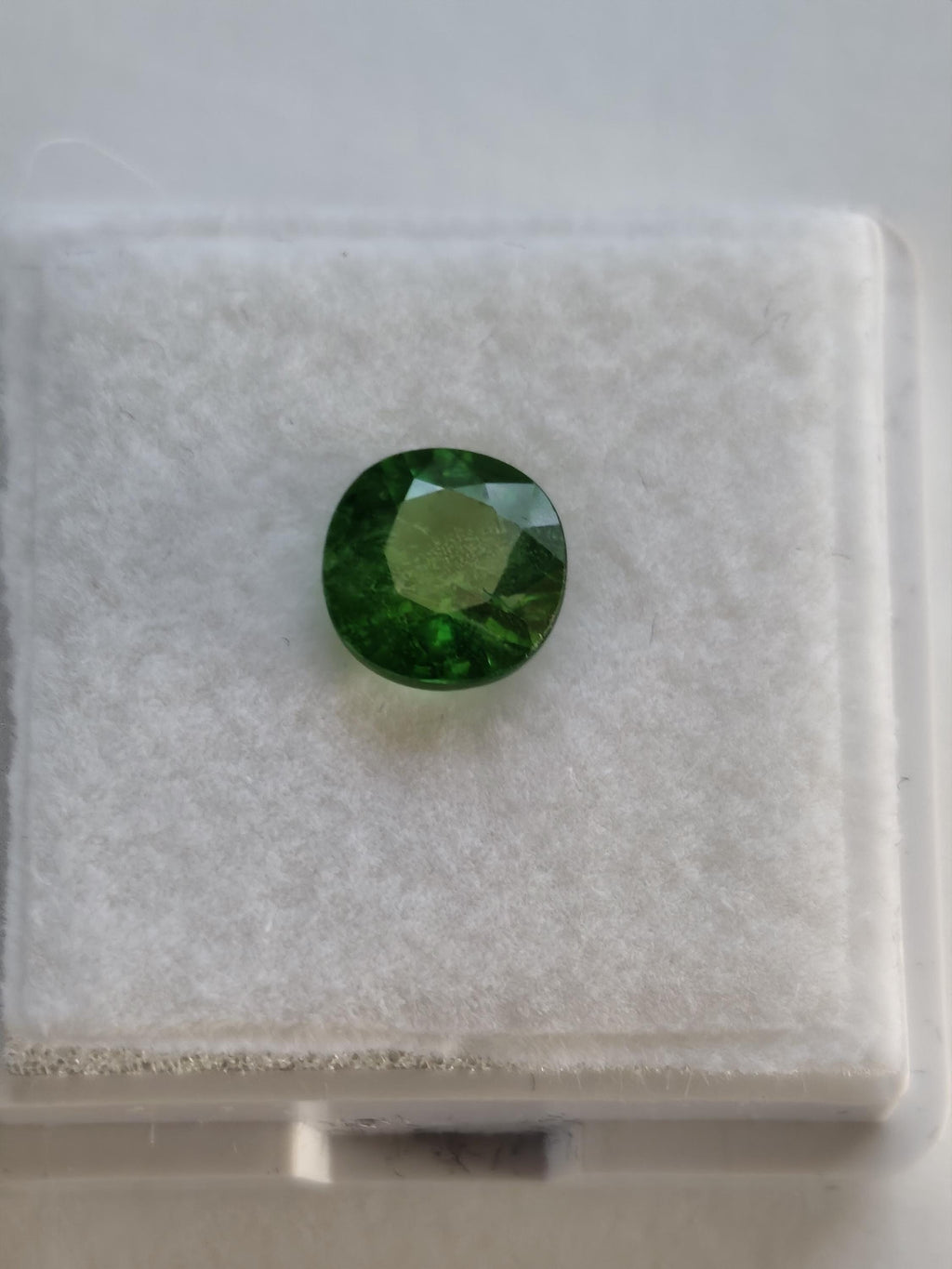 Natural Tsavorite Garnet 1.76 Ct Oval Loose Gemstone, Fine Green Garnet for Ring Jewelry