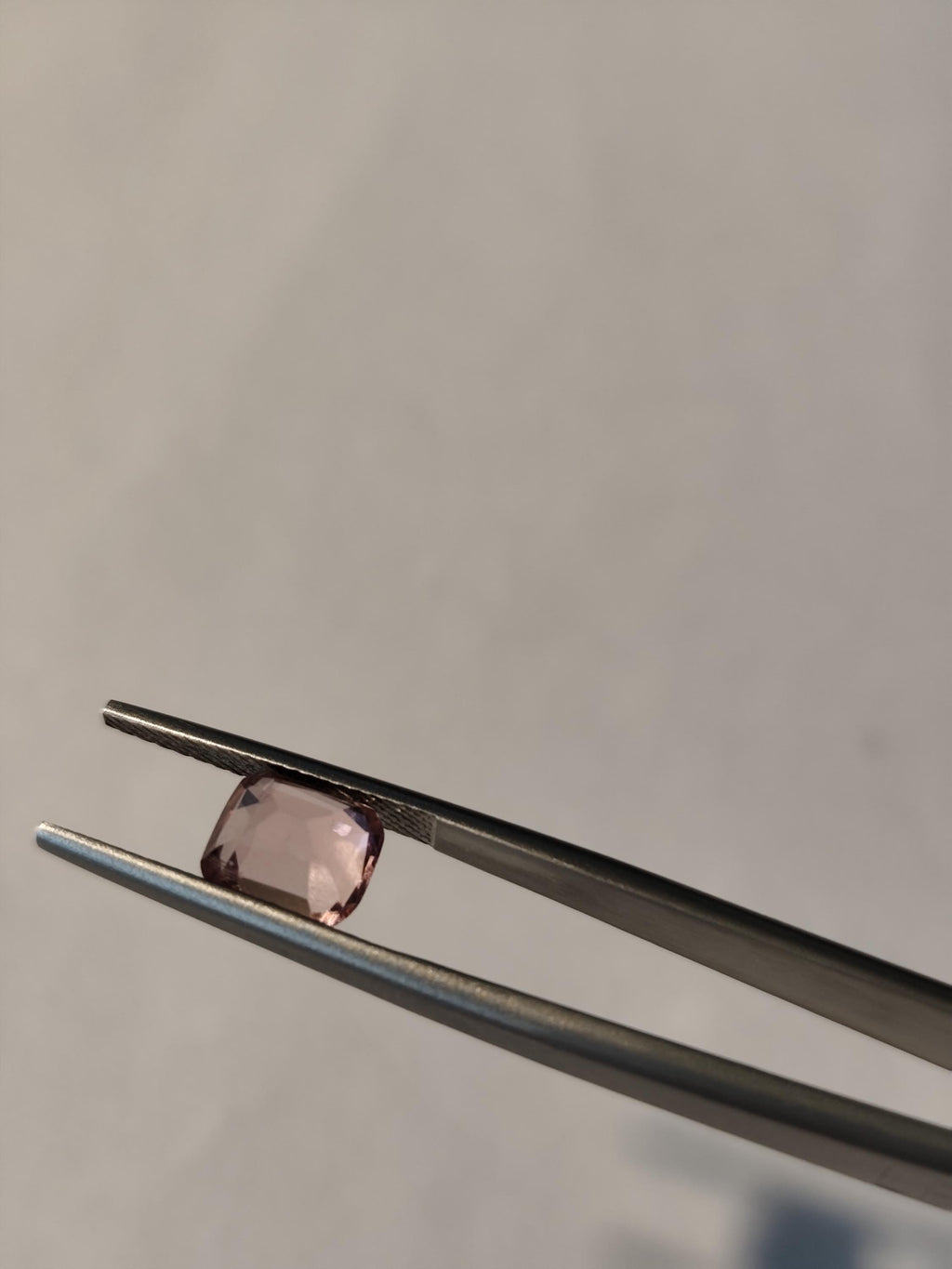 2.39 Ct Light Pink Tourmaline Cushion Cut | Bubblegum Pastel | Natural Afghanistan Tourmaline