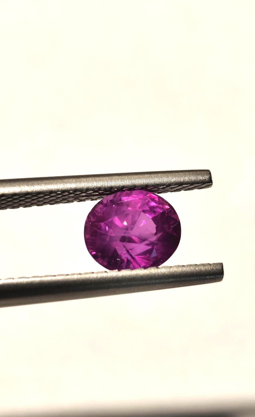 Vivid Hot Pink Sapphire 1.61ct Natural Ceylon Oval Cut Loose Gemstone