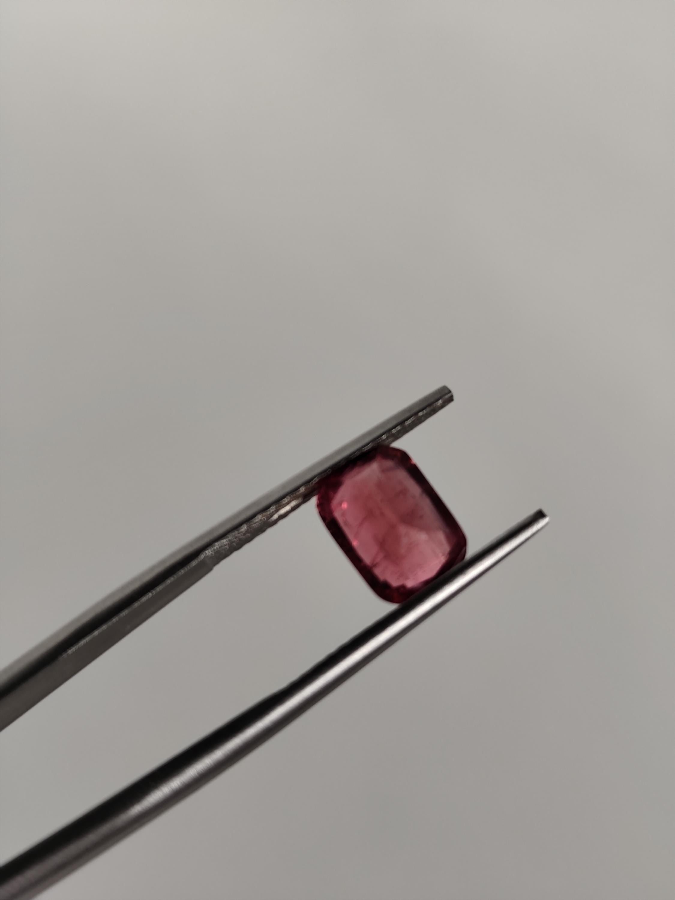 2.14 Ct Natural Rubellite Tourmaline Cushion Cut / Raspberry Red / Afghan / Loose Gemstone for Ring