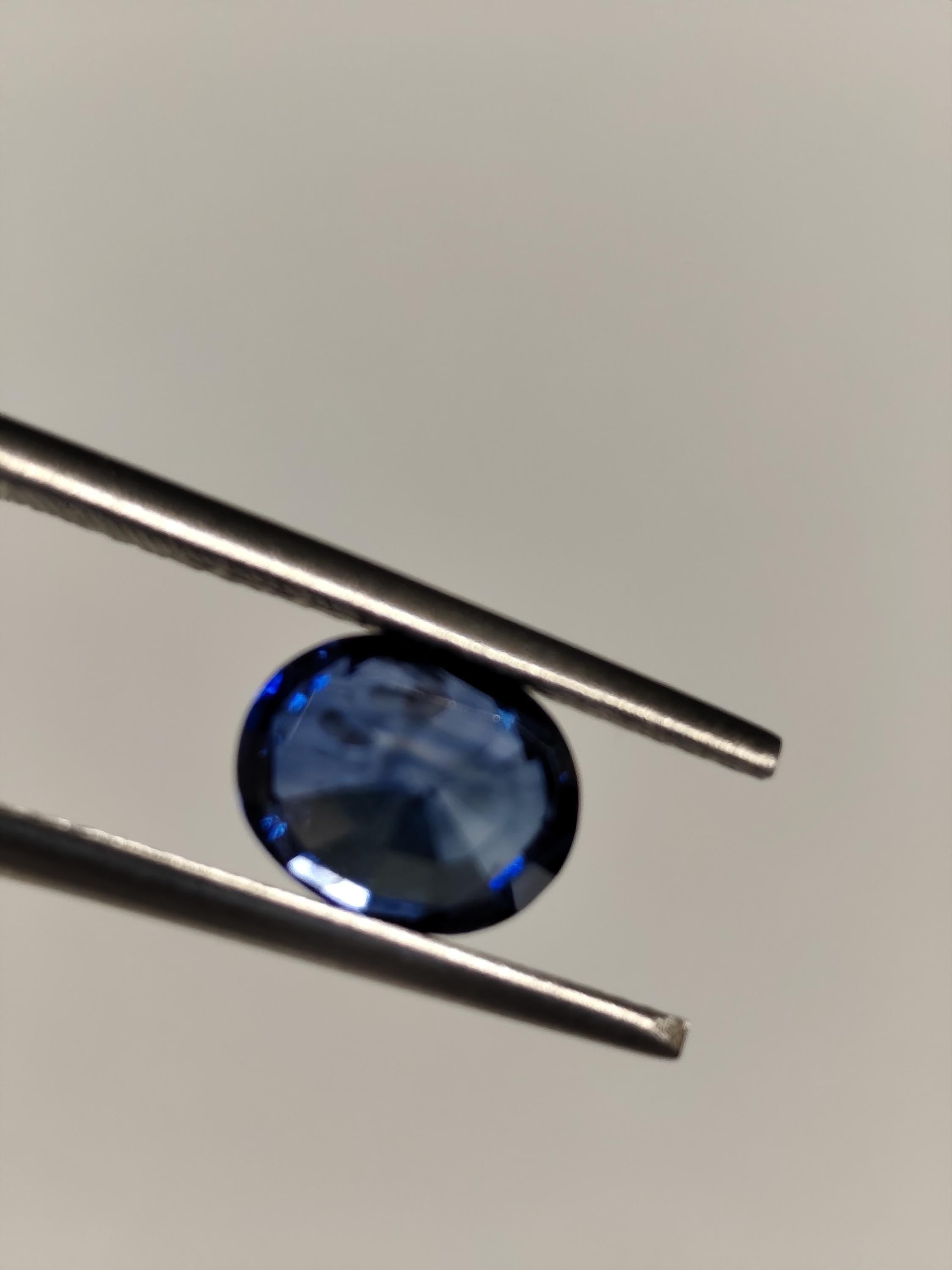 Natural 2.02 CT Royal Blue Sapphire | Sri Lanka | Certified Loose Gemstone | Engagement Ring Stone