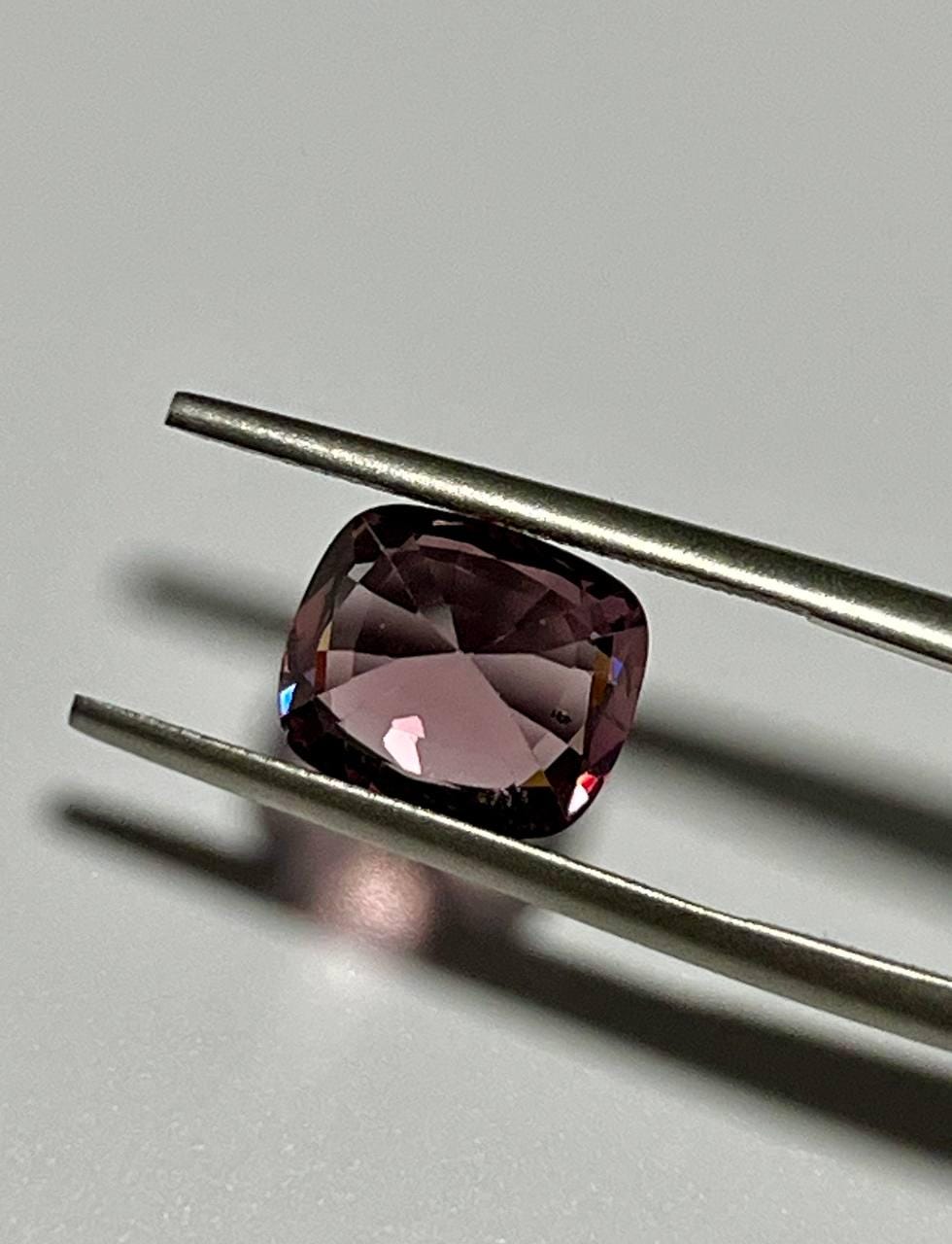 Natural EYE CLEAN Spinel Orange-Pink-Brown color 2.97 CT Burma