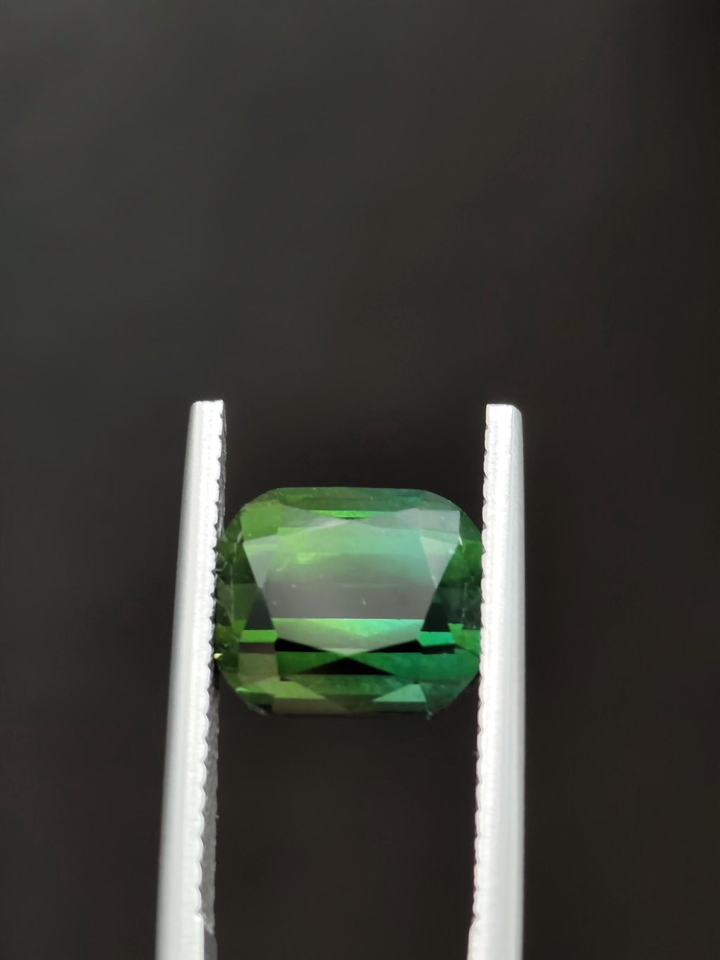 Deep Teal Green Bi Color Tourmaline 4.37 Ct Eye Clean Afghanistan Stone