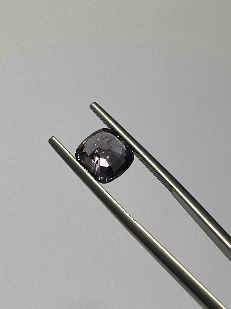 Natural  2.57 CT Purplish Grey Cushion Spinel Gemstone | Burma | Loose Stone