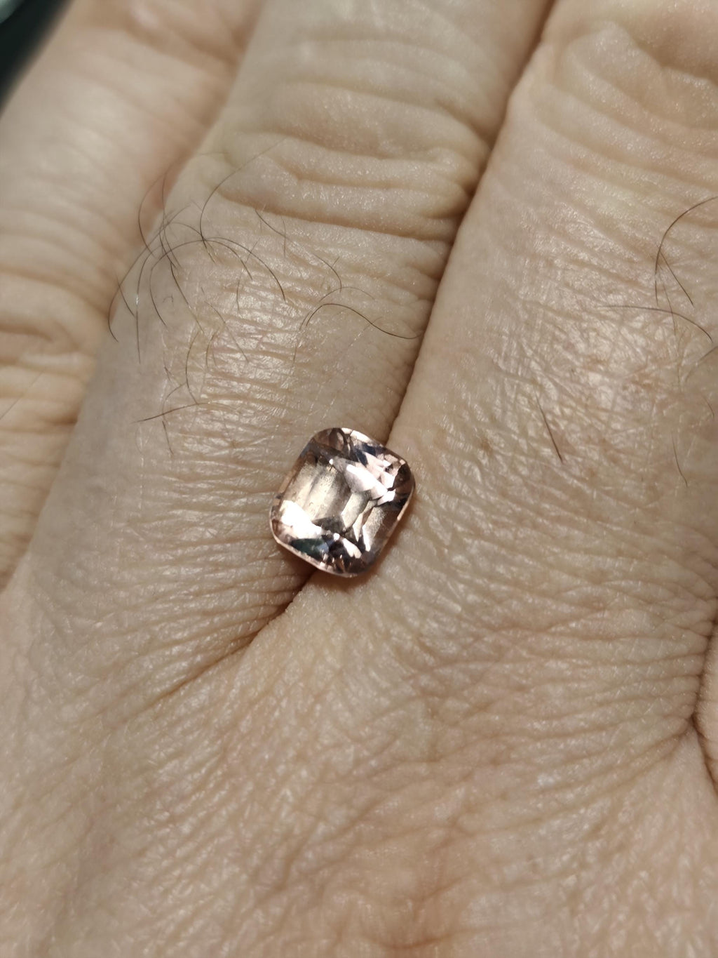 2.39 Ct Light Pink Tourmaline Cushion Cut | Bubblegum Pastel | Natural Afghanistan Tourmaline