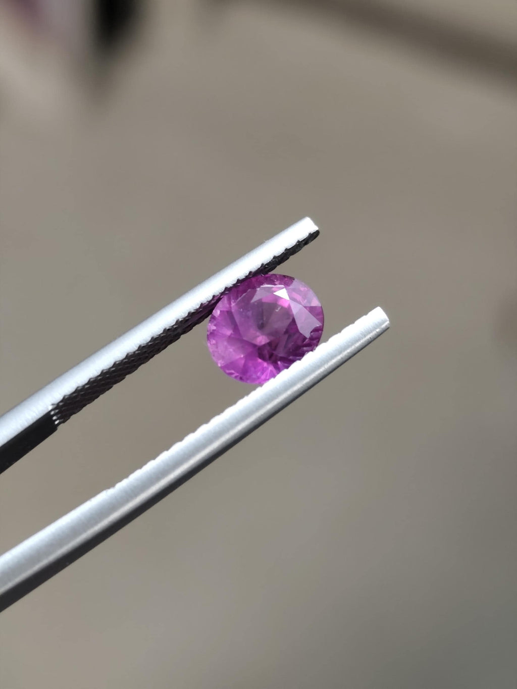 Vivid Hot Pink Sapphire 1.61ct Natural Ceylon Oval Cut Loose Gemstone